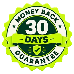 30 day money back guarantee seal