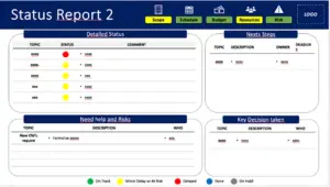 Project template preview